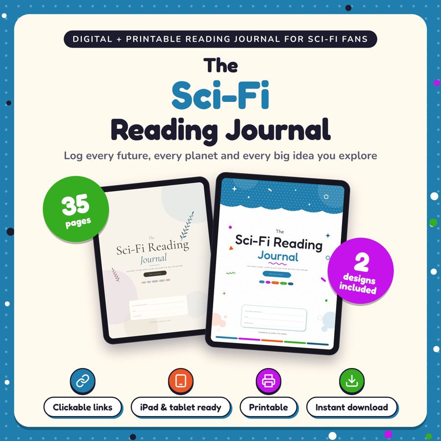 The Sci-Fi Reading Journal: listing cover